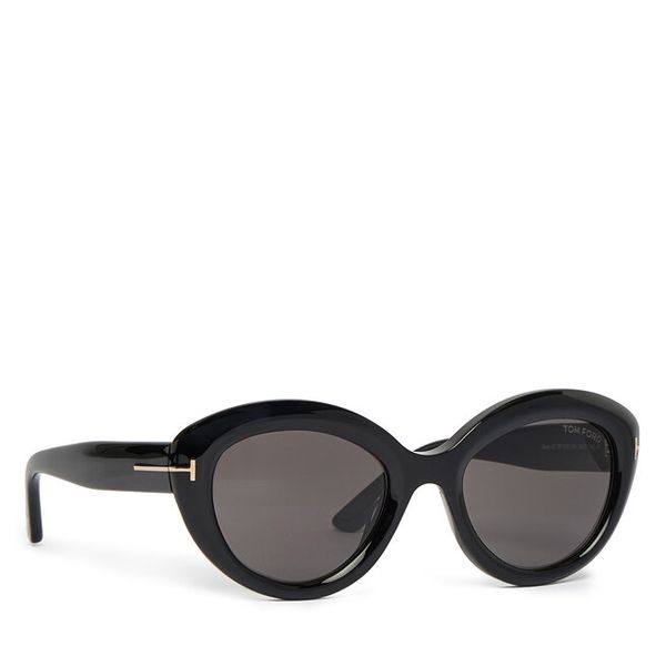 Okulary przeciwsłoneczne Tom Ford. Czarne okulary przeciwsłoneczne damskie Tom Ford. Za 1,889.00 zł.