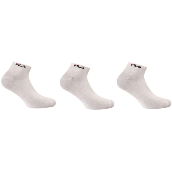 Fila skarpetki 3-pack bambus białe 39-42. Białe skarpetki damskie Fila, bez wzorów. Za 135.99 zł.