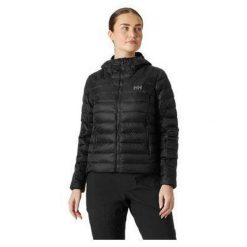 Damska kurtka z kapturem Helly Hansen Verglas Down 2.0. Czarne kurtki damskie Helly Hansen, bez wzorów, z puchu, z kapturem. W wyprzedaży za 1,111.30 zł.