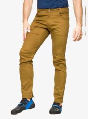 Spodnie wspinaczkowe męskie Ocun Cronos Pants. Brązowe spodnie materiałowe męskie Ocun, bez wzorów, z bawełny, eleganckie. Za 406.99 zł.