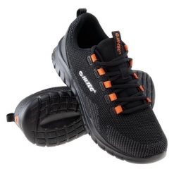 Buty Hi-Tec Herami M 92800346915 czarne. Czarne buty sportowe na co dzień męskie z gumy, bez zapięcia. Za 255.67 zł.