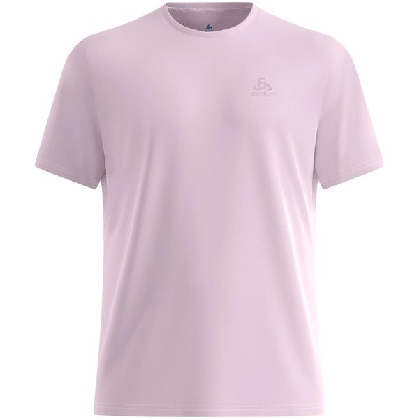 Koszulka męska Odlo T-shirt ESSENTIAL FLYER. Czerwone t-shirty męskie Odlo, l, bez wzorów, z materiału, bez kołnierzyka. Za 179.99 zł.