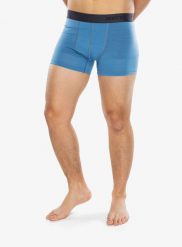 Bokserki termoaktywne Sensor Merino Active Boxers. Niebieskie bokserki męskie Sensor, bez wzorów, z materiału. Za 139.99 zł.