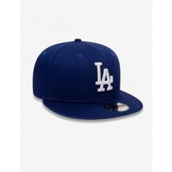 Czapka New Era Los Angeles, Dla obu płci. Białe czapki męskie New Era, bez wzorów, z bawełny, sportowe. Za 129.00 zł.