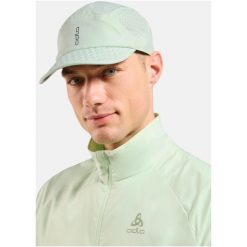 Czapka z daszkiem do biegania ODLO Performance Pro. Zielone czapki męskie Odlo, bez wzorów. W wyprzedaży za 170.99 zł.