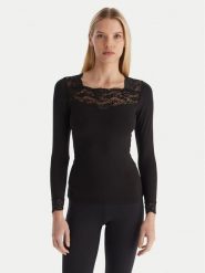 Ysabel Mora Bielizna termoaktywna górna 70005 Czarny Slim Fit. Czarna bielizna termoaktywna damska ysabel mora, s, bez wzorów, z syntetyku. Za 129.99 zł.