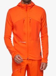 Bluza rozpinana Mammut Eiger Nordwand Advanced ML Hooded Jacket. Brązowe bluzy z kapturem męskie Mammut, l, z dzianiny. Za 1,079.99 zł.