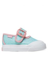 Vans Baleriny Mary Jane Pastel Glitter VN000CRY6V61 Niebieski. Niebieskie baleriny dziewczęce Vans, bez wzorów. Za 219.99 zł.