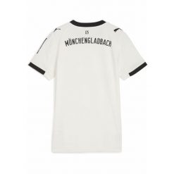 Damska koszulka domowa Borussia Mönchengladbach 25/26 PUMA Warm White Black. Białe bluzki damskie Puma, m, bez wzorów, sportowe, bez kołnierzyka, bez ramiączek. Za 439.00 zł.