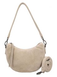 HIDE & STITCHES Skórzana torebka "Brazos" w kolorze beżowym - 22 x 16 x 5,5 cm rozmiar: onesize. Brązowe torebki klasyczne damskie HIDE & STITCHES, bez wzorów, z materiału, bez dodatków. Za 130.99 zł.