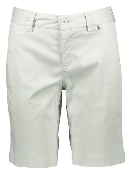 Herrlicher Szorty w kolorze kremowym rozmiar: W25. Brązowe szorty damskie Herrlicher, z aplikacjami, ze skóry. Za 96.83 zł.