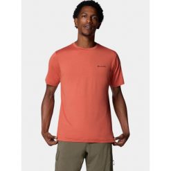 Koszulka sportowa męska Columbia Tech Trail II. Czerwone t-shirty sportowe męskie Columbia, m, bez ramiączek, trekkingowe. Za 219.00 zł.