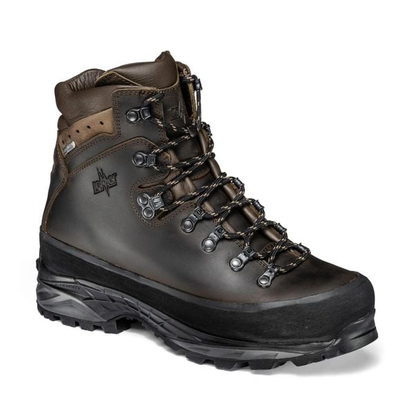 Buty do chodzenia Lomer Pelmo 2.0 STX. Brązowe buty trekkingowe męskie LOMER, na zimę, z nubiku, przed kolano, bez zapięcia, trekkingowe. Za 1,177.00 zł.