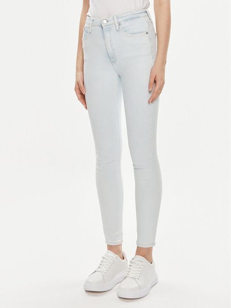 Calvin Klein Jeans Jeansy J20J223308 Niebieski Skinny Fit. Niebieskie jeansy damskie Calvin Klein Jeans. Za 569.99 zł.