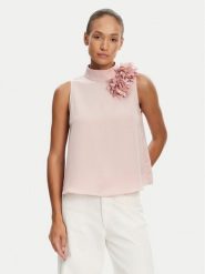 Tatuum Bluzka Floriana T2507.050 Beżowy Regular Fit. Brązowe bluzki damskie Tatuum, bez wzorów, z syntetyku, bez ramiączek. Za 199.99 zł.