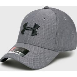 Under Armour - Czapka. Szare czapki męskie Under Armour, bez wzorów, z elastanu. Za 79.90 zł.