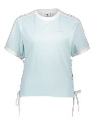Adidas Koszulka "Always" w kolorze błękitnym rozmiar: 30. Niebieskie bluzki damskie Adidas, bez wzorów, bez kołnierzyka. Za 57.06 zł.