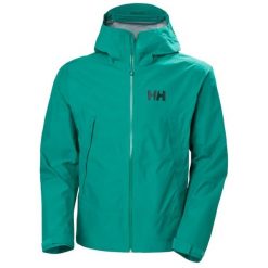 Kurtka turystyczna Helly Hansen Verglas Infinity 2.0. Zielone kurtki męskie Helly Hansen, bez wzorów, sportowe, bez kaptura. W wyprzedaży za 1,199.20 zł.