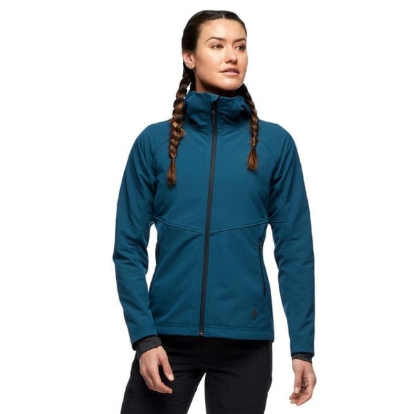 Bluza turystyczna rozpinana damska Black Diamond Element Hoody. Niebieskie bluzy bez kaptura damskie Black Diamond, m. Za 441.99 zł.