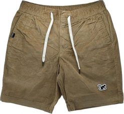 Szorty sztruksowe/klasyczne – dla dorosłych – organiczne (brązowe). Brązowe szorty damskie SURF MONKEY, bez wzorów, z bawełny, klasyczne. Za 349.95 zł.