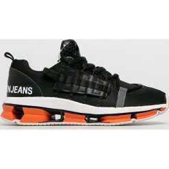 Calvin Klein Jeans - Buty. Czarne buty sportowe na co dzień męskie Calvin Klein Jeans, z gumy, bez zapięcia. W wyprzedaży za 699.90 zł.