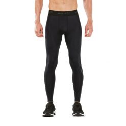 Legginsy treningowe męskie 2XU Force Compression. Czarne bielizna termoaktywna męska 2XU, m, bez wzorów. Za 657.50 zł.
