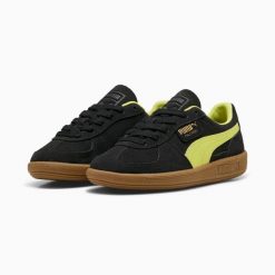 Puma Buty Palermo Jr 39727125. Czarne buty sportowe na co dzień męskie Puma, z materiału, bez zapięcia, do piłki nożnej. Za 246.99 zł.