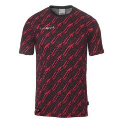 Koszulka Uhlsport Progressive 28. Czarne t-shirty damskie UHLSPORT, bez wzorów, z materiału, bez kołnierzyka. Za 163.50 zł.