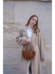 Maison héritage PARIS Skórzana torebka "Mini Sparti" w kolorze brązowym - 29 x 18 x 5 cm rozmiar: onesize. Brązowe torebki klasyczne damskie maison héritage PARIS, bez wzorów, z materiału, bez dodatków. Za 347.99 zł.