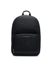 Tommy Hilfiger Plecak Th Central Dome AM0AM14686 Czarny. Czarne plecaki męskie Tommy Hilfiger, bez wzorów, ze skóry. Za 699.99 zł.