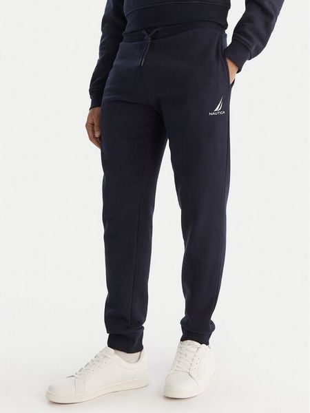 Nautica Spodnie dresowe N1T04063 Granatowy Regular Fit. Niebieskie spodnie dresowe męskie Nautica, bez wzorów, z dresówki. Za 179.99 zł.
