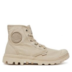 Trapery Palladium. Szare buty zimowe męskie Palladium, bez zapięcia. Za 259.99 zł.