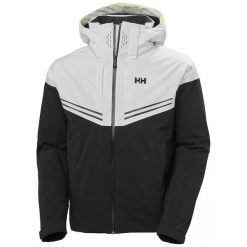 Kurtka narciarska Helly Hansen Alpha infinity. Czarne kurtki męskie Helly Hansen, m, bez wzorów, z elastanu, bez kaptura. Za 1,999.20 zł.