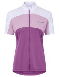 Koszulka damska Matera FZ Tricot. Czerwone topy sportowe damskie Vaude, bez wzorów, z materiału, bez ramiączek. Za 259.00 zł.