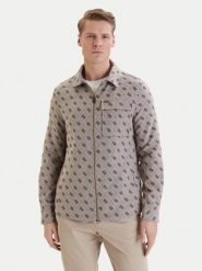 Guess Kurtka przejściowa M6GL05 W1661 Beżowy Classic Fit. Brązowe kurtki męskie Guess, m, z aplikacjami, z syntetyku, bez kaptura. Za 699.99 zł.