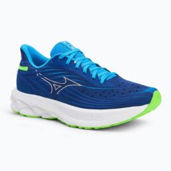 Buty do biegania męskie Mizuno Wave Skyrise 6. Białe obuwie do biegania damskie Mizuno, mizuno wave. Za 379.99 zł.