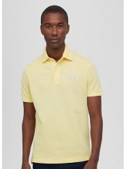 Façonnable Koszulka polo w kolorze żółtym rozmiar: XL. Żółte koszulki polo męskie Façonnable, xl, bez wzorów, z bawełny, bez ramiączek. Za 202.03 zł.