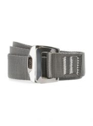 Pasek do spodni Ocun Belt SB 28 mm - grey. Szare paski męskie Ocun, bez wzorów, z nylonu, klasyczne. Za 49.99 zł.