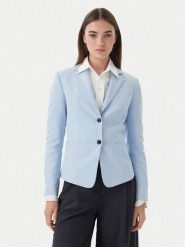 HUGO Marynarka Agonia 1 50539976 Niebieski Slim Fit. Niebieskie marynarki i żakiety damskie Hugo, bez wzorów, z syntetyku. Za 899.99 zł.