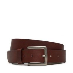 Pasek Męski Guess. Brązowe paski męskie Guess, z aplikacjami. Za 159.99 zł.