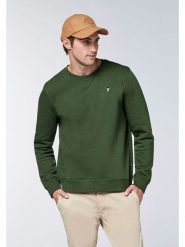 Chiemsee Bluza "Eagle Rock" w kolorze ciemnozielonym rozmiar: M. Zielone bluzy bez kaptura męskie Chiemsee, m. Za 100.99 zł.