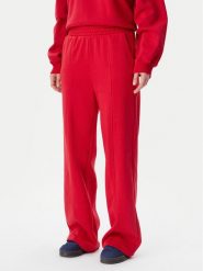 Gap Spodnie dresowe 729444-14 Czerwony Wide Leg. Czerwone spodnie dresowe damskie GAP, xxs, bez wzorów, z bawełny. Za 139.99 zł.