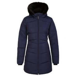 Kurtka Ocieplana Damska Długa Striking III. Niebieskie kurtki damskie Dare 2b, s, bez wzorów, z puchu, bez kaptura. Za 234.99 zł.