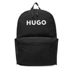 Plecak HUGO. Czarne plecaki damskie Hugo, bez wzorów, sportowe. Za 519.99 zł.