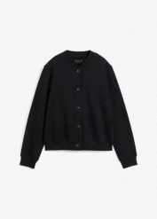Bluza rozpinana z plisą guzikową. Czerwone bluzy bez kaptura damskie bonprix. Za 109.99 zł.