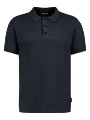 Eight2Nine Koszulka polo w kolorze granatowym rozmiar: M. Niebieskie koszulki polo męskie Eight2Nine, m, bez wzorów, z bawełny, bez ramiączek. Za 112.45 zł.