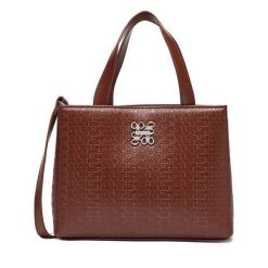 Torebka Nine West. Brązowe torebki klasyczne damskie Nine West, bez wzorów, bez dodatków. Za 219.99 zł.