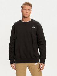 The North Face Bluza Essential NF0A89ET Czarny Regular Fit. Czarne bluzy bez kaptura męskie The North Face, m, z bawełny. Za 279.99 zł.