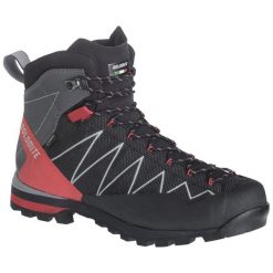 Buty trekkingowe męskie Dolomite Crodarossa Pro GTX. Czarne buty trekkingowe męskie Dolomite, bez zapięcia. Za 849.99 zł.