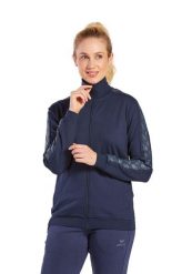 Damska bluza dresowa Erima Essential Team. Niebieskie bluzy bez kaptura damskie Erima, z dresówki. Za 255.00 zł.